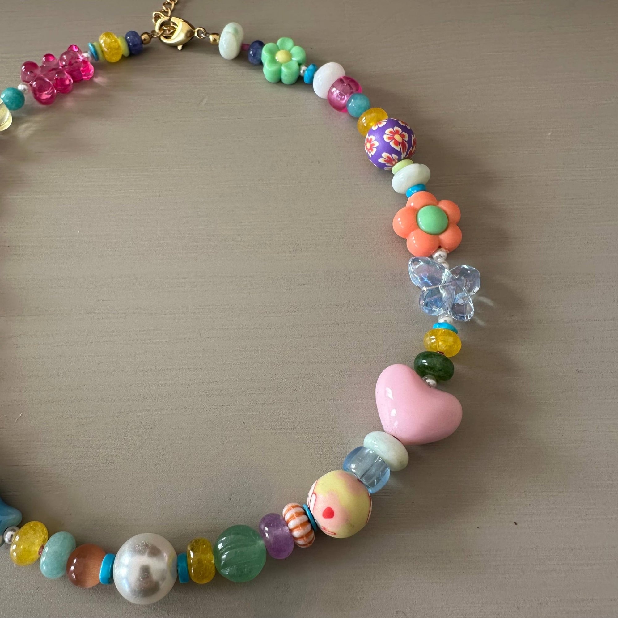 Happy Summer Necklace - Box Turtle