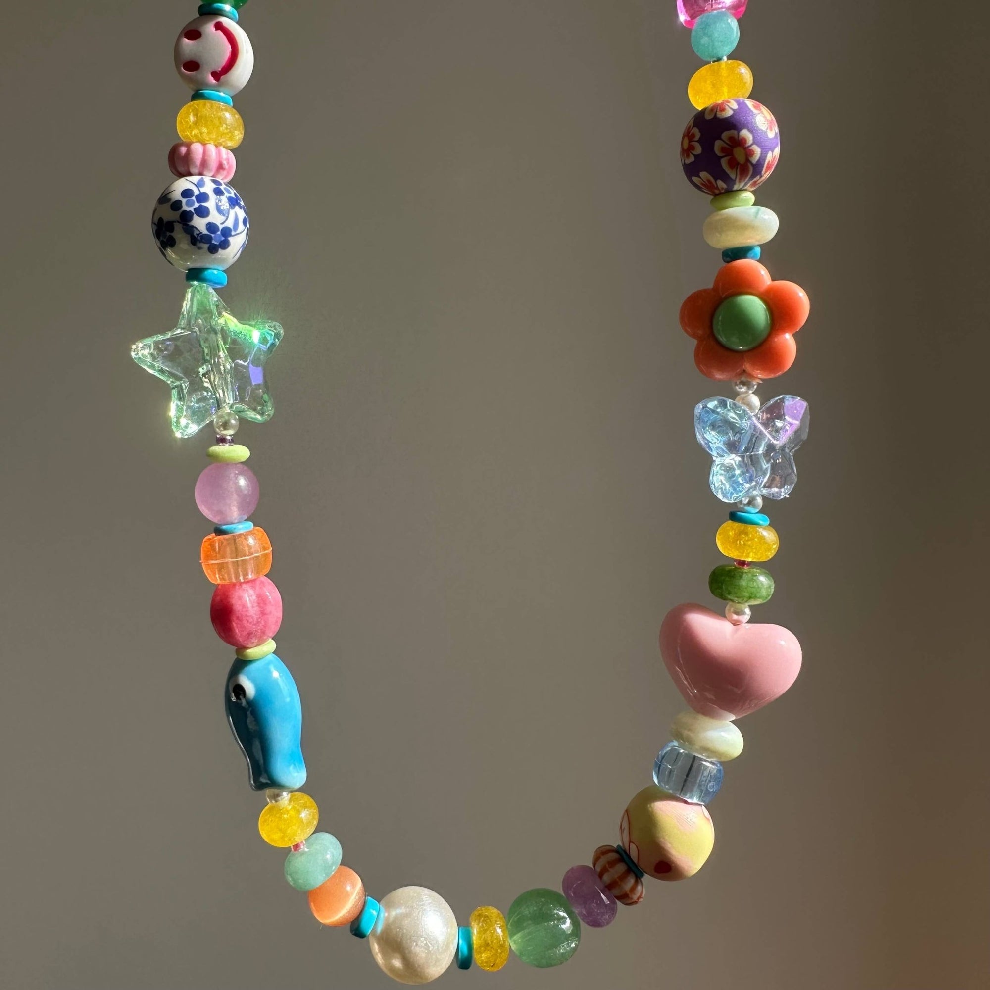 Happy Summer Necklace - Box Turtle