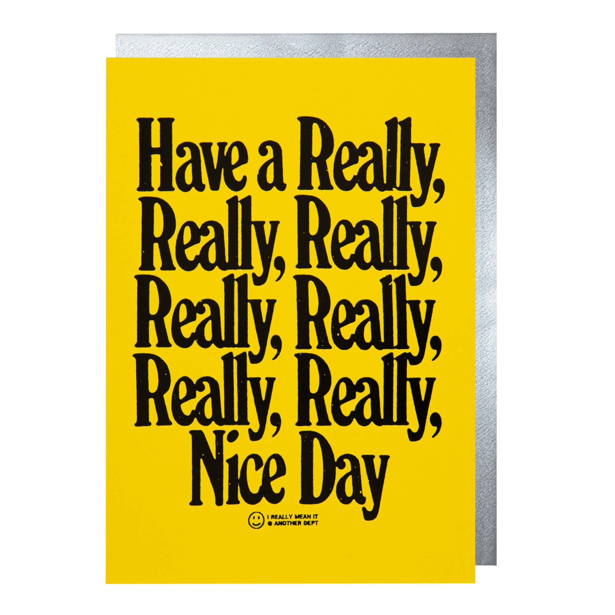 Have A Really Really Nice - Greeting Card - Box Turtle