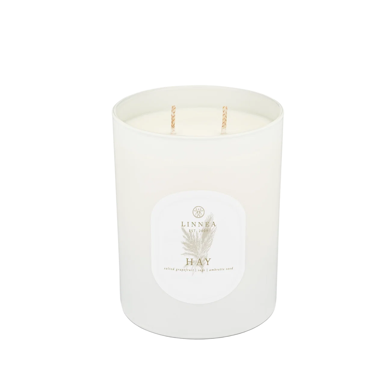 Hay Large Candle