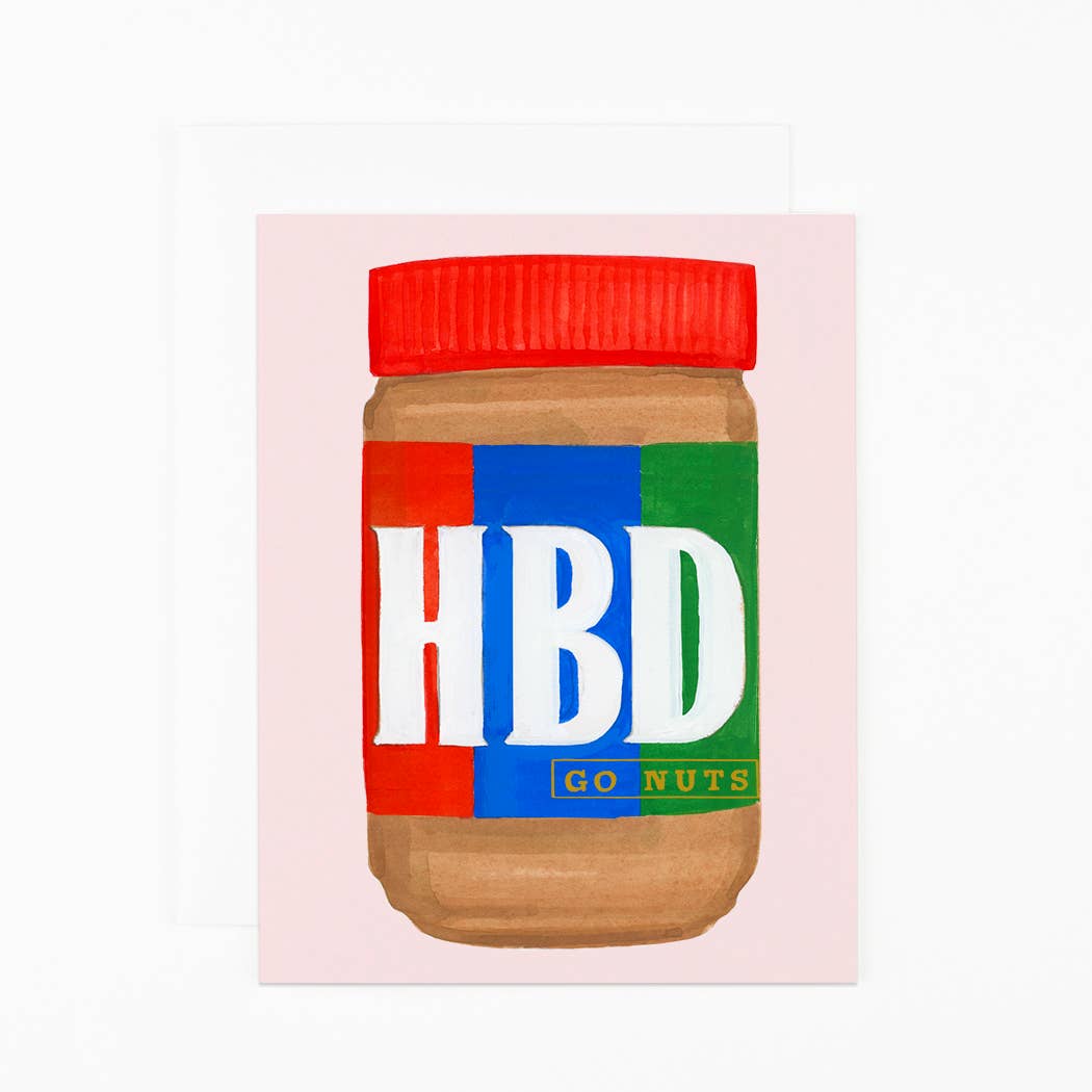 HBD Go Nuts Card - Box Turtle