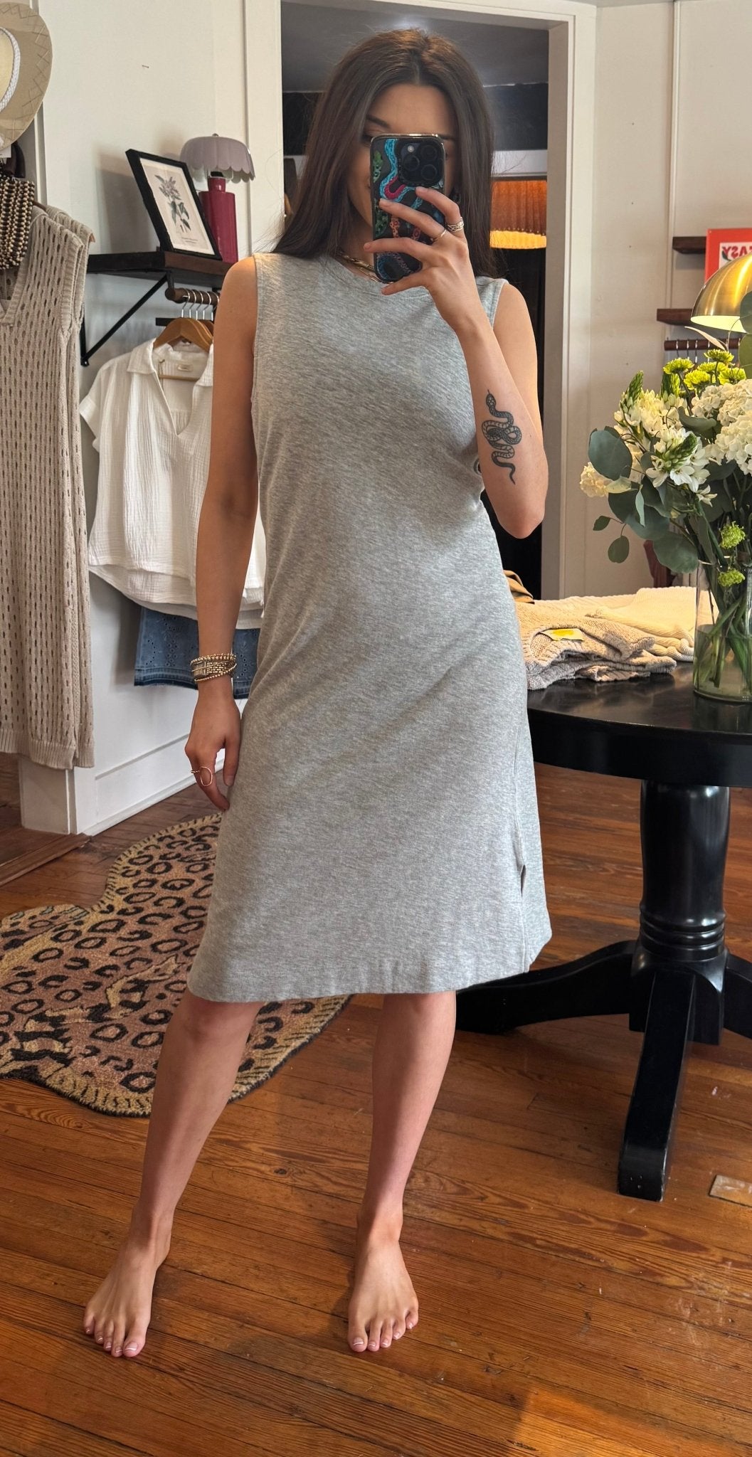 Heather Grey Strada Dress - Box Turtle