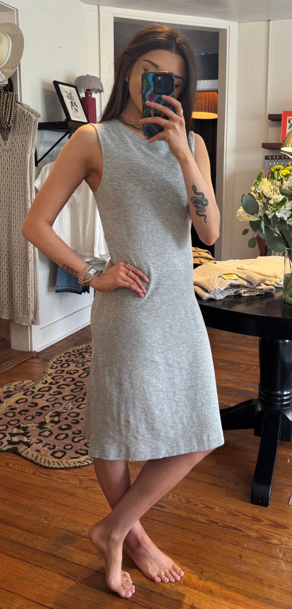 Heather Grey Strada Dress - Box Turtle