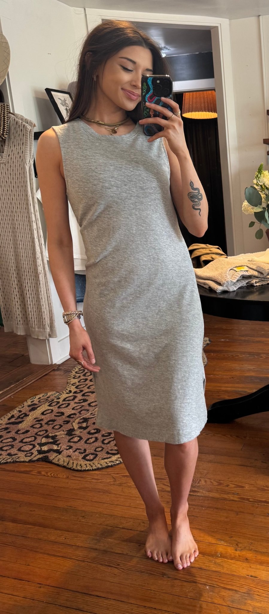 Heather Grey Strada Dress - Box Turtle