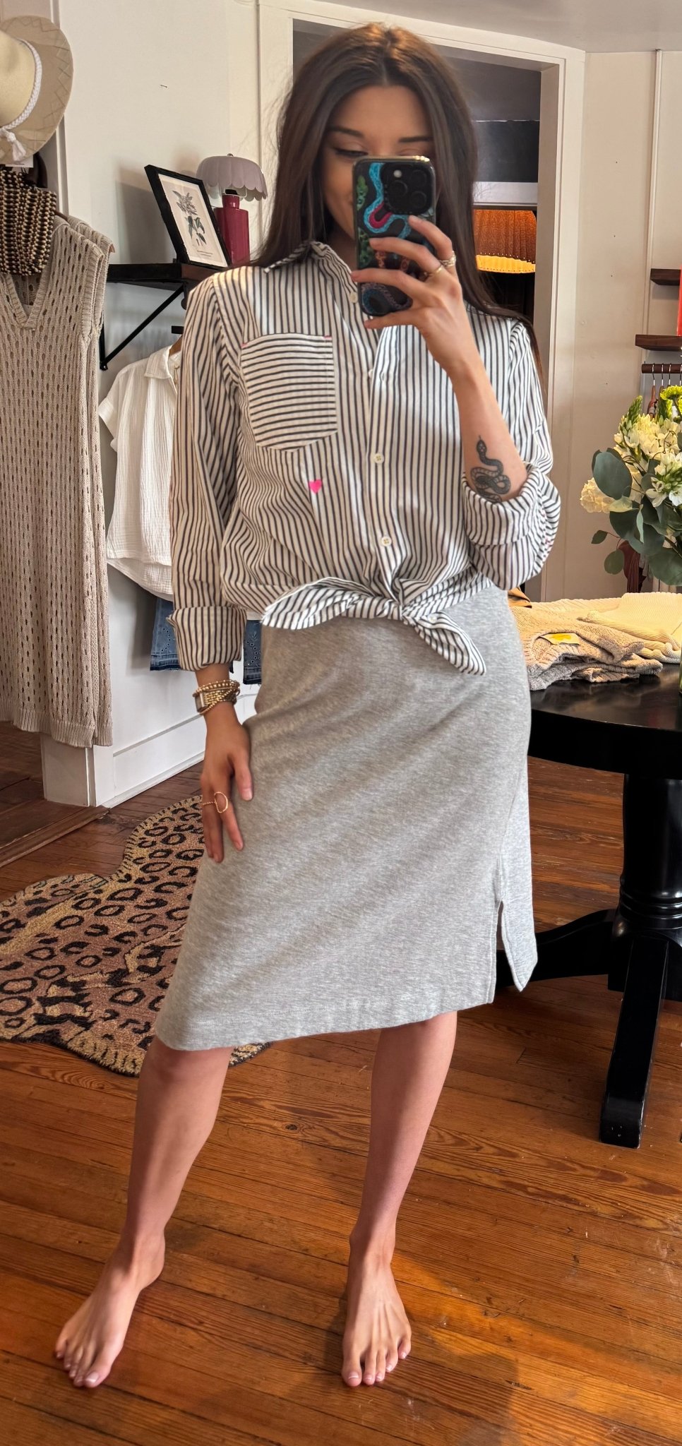 Heather Grey Strada Dress - Box Turtle