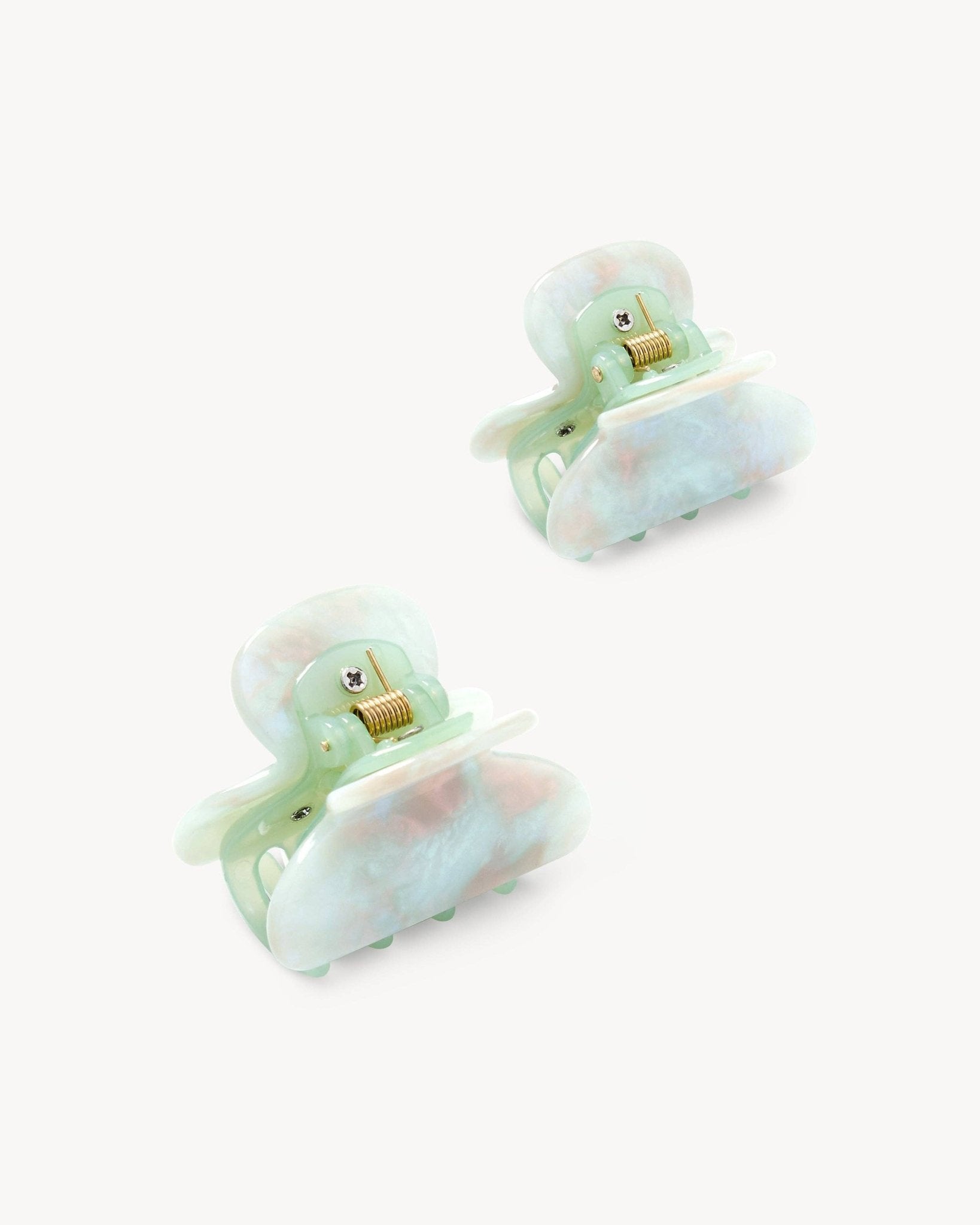 Heirloom Hair Clip In Astral Mint - Box Turtle