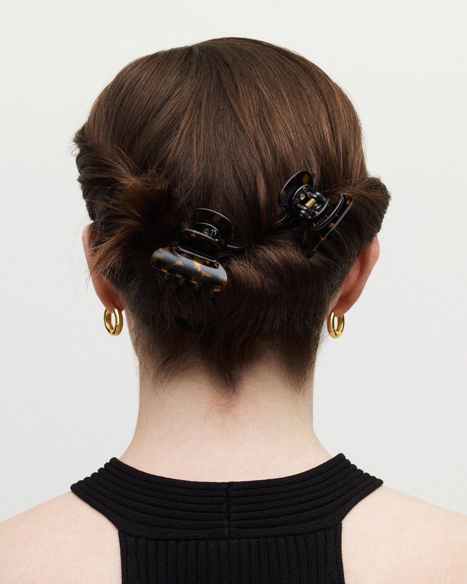 Heirloom Hair Clip in Midnight Horn - Box Turtle