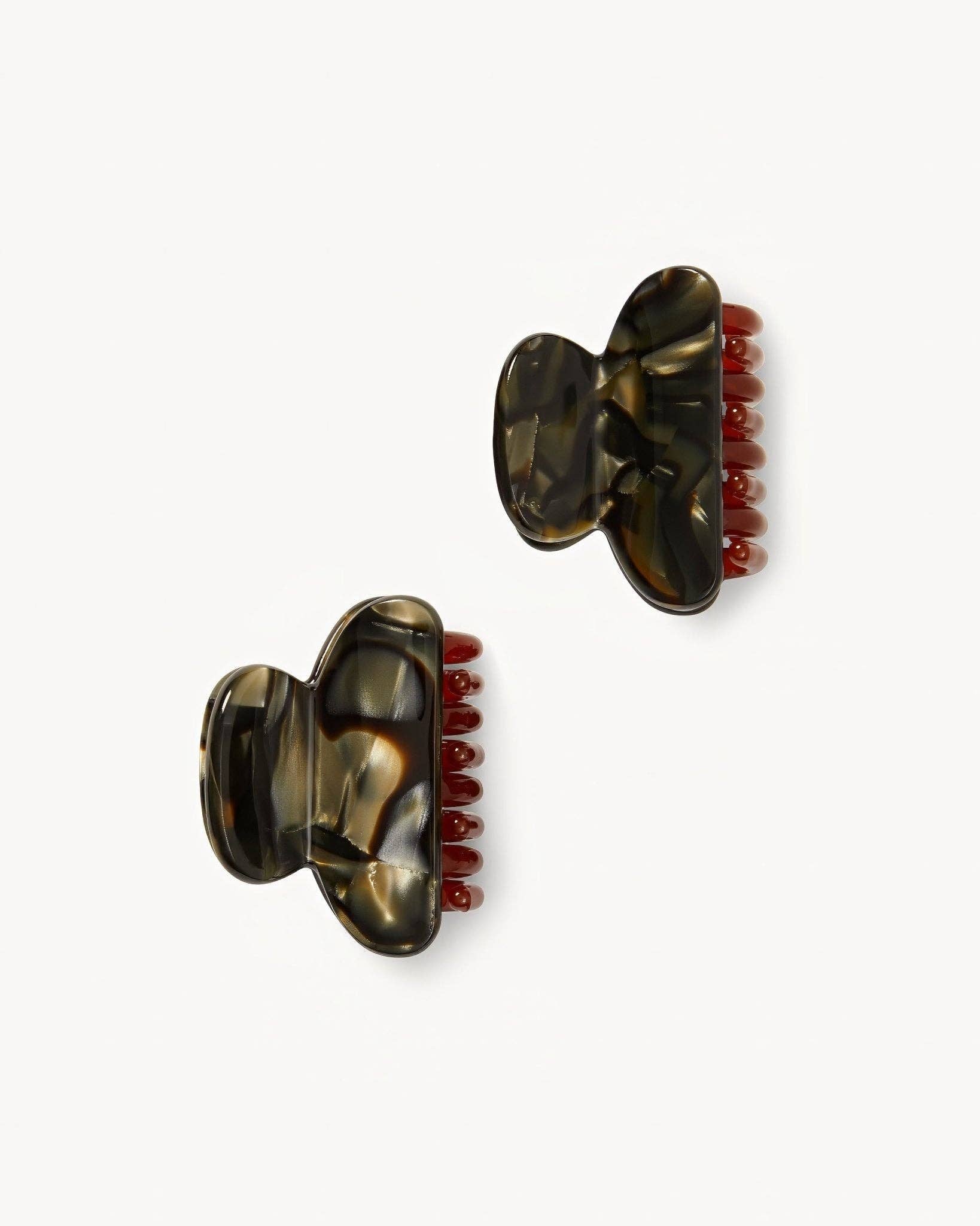 Heirloom Hair Clip in Midnight Horn - Box Turtle
