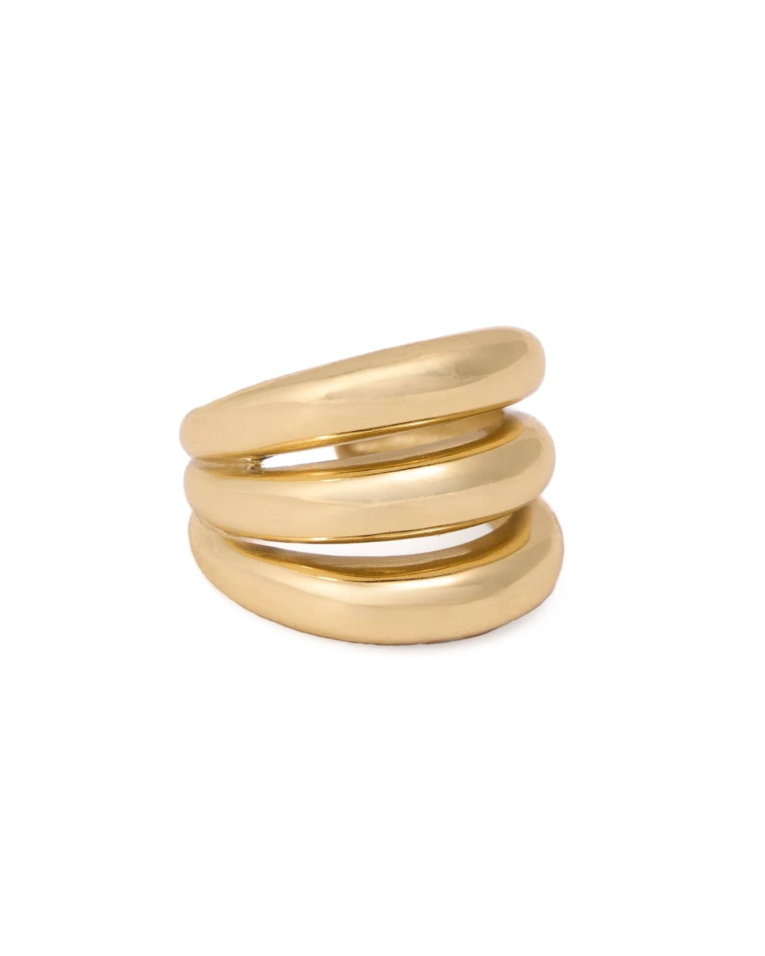 Helen 3 Tiered Adjustable Ring - Box Turtle