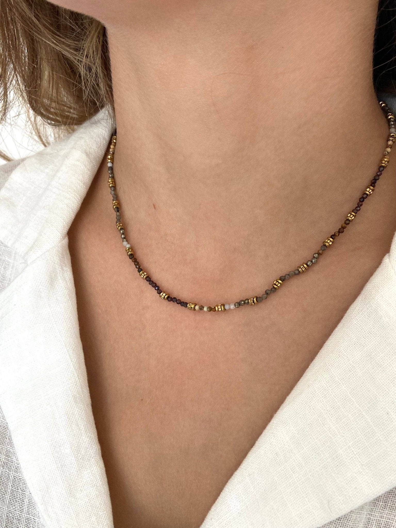 Hera Necklace - Box Turtle
