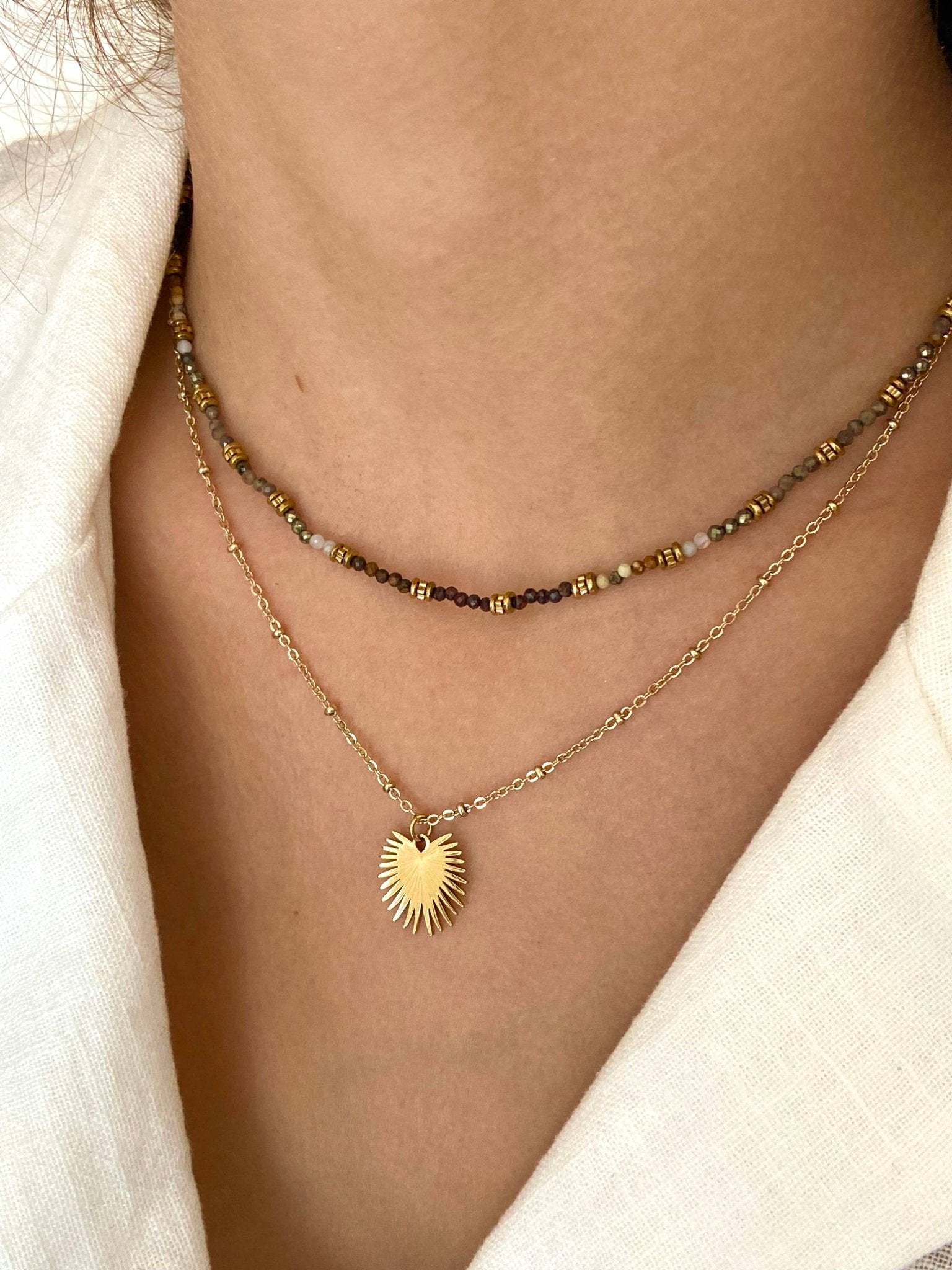 Hera Necklace - Box Turtle