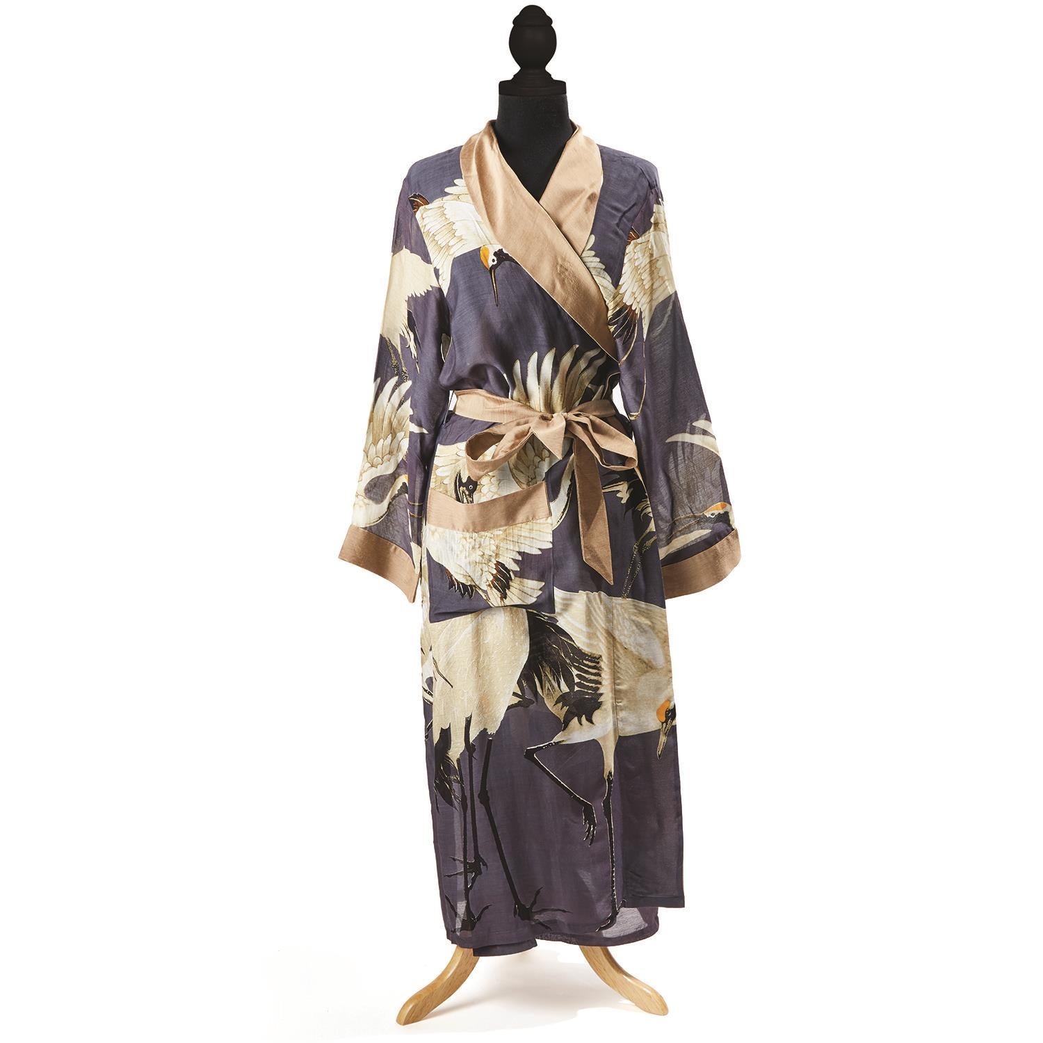 Heron Charcoal Robe