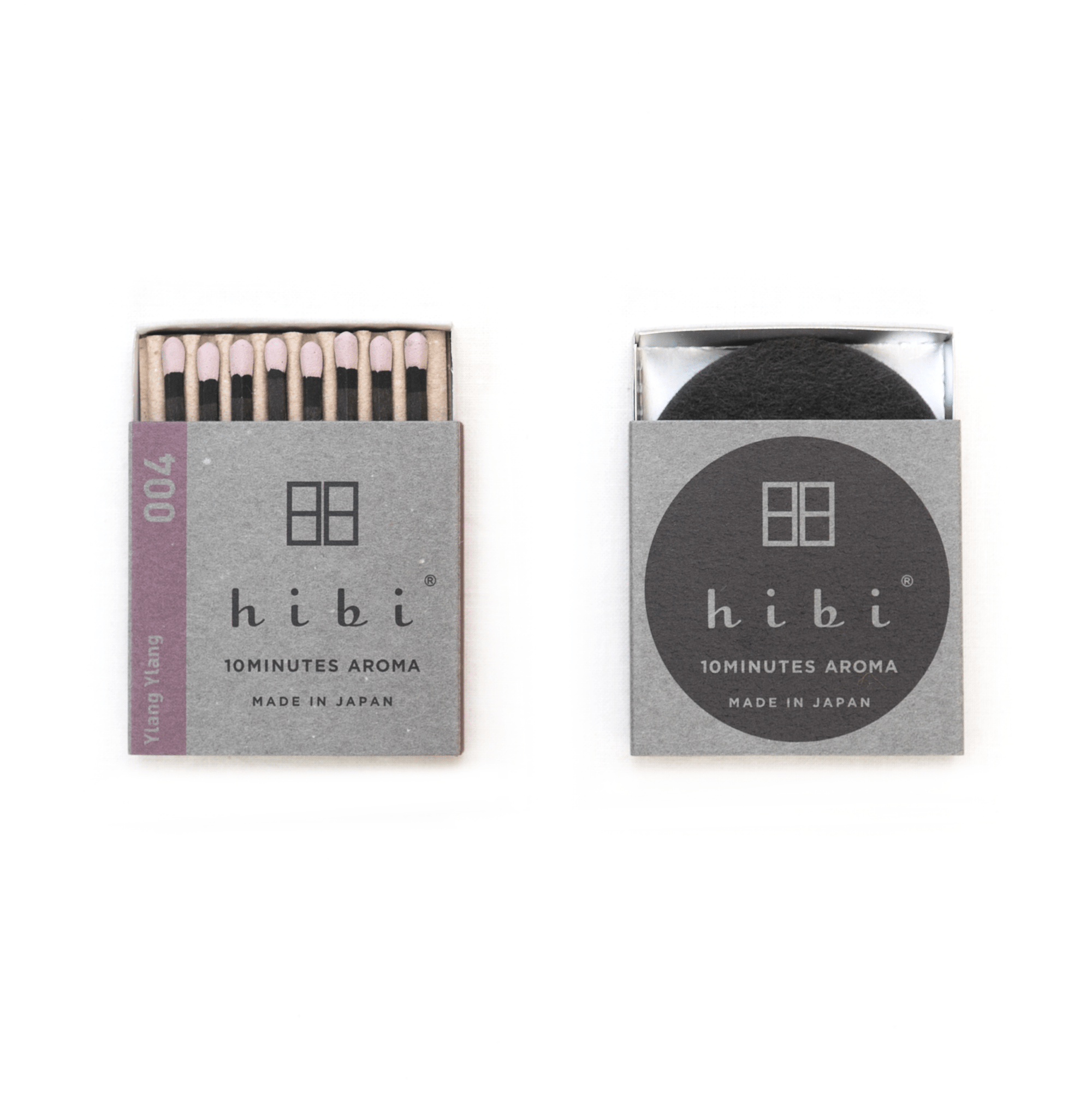 Hibi Box of Incense Matches - Box Turtle