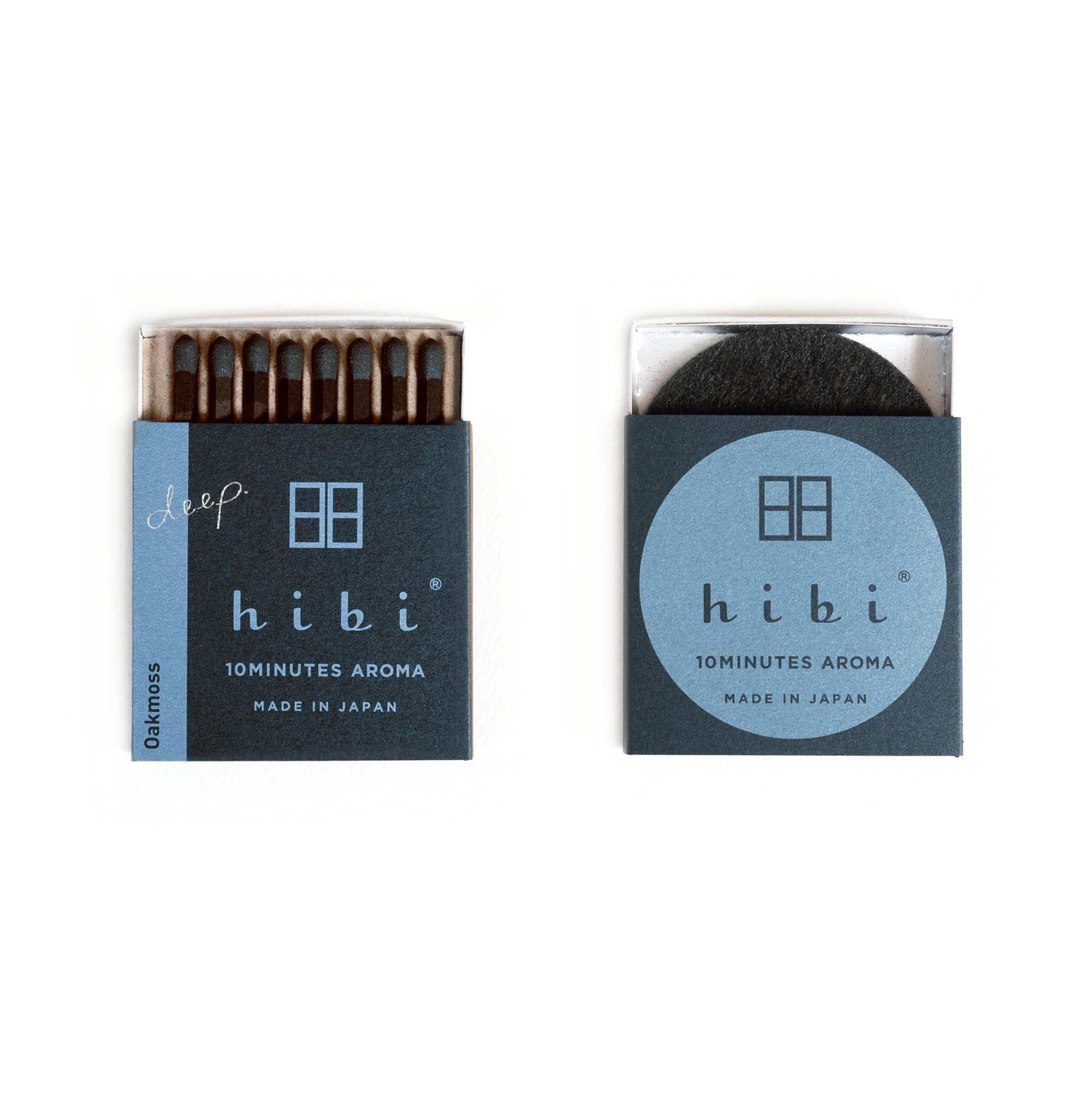 Hibi Box of Incense Matches - Box Turtle