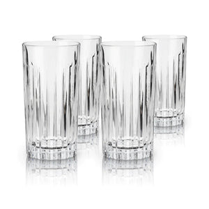 Crystal Highball Glasses (Set of 4)