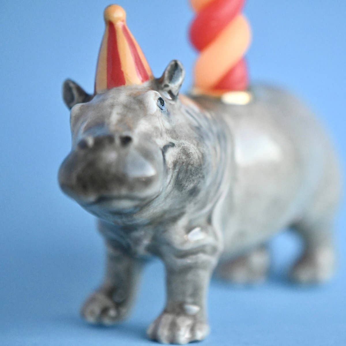 Hippo Cake Topper - Box Turtle