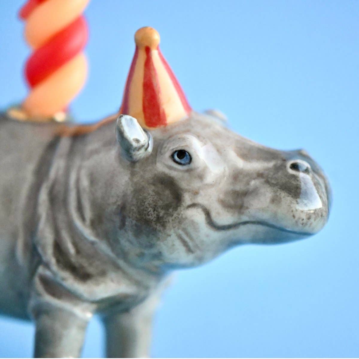 Hippo Cake Topper - Box Turtle