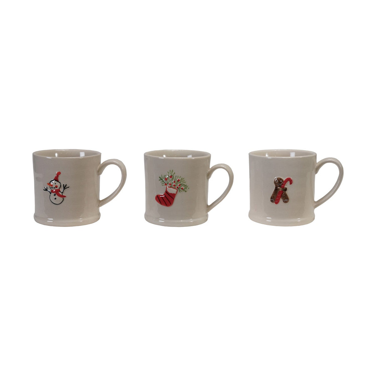 Holiday Icon Embossed Mug - Box Turtle