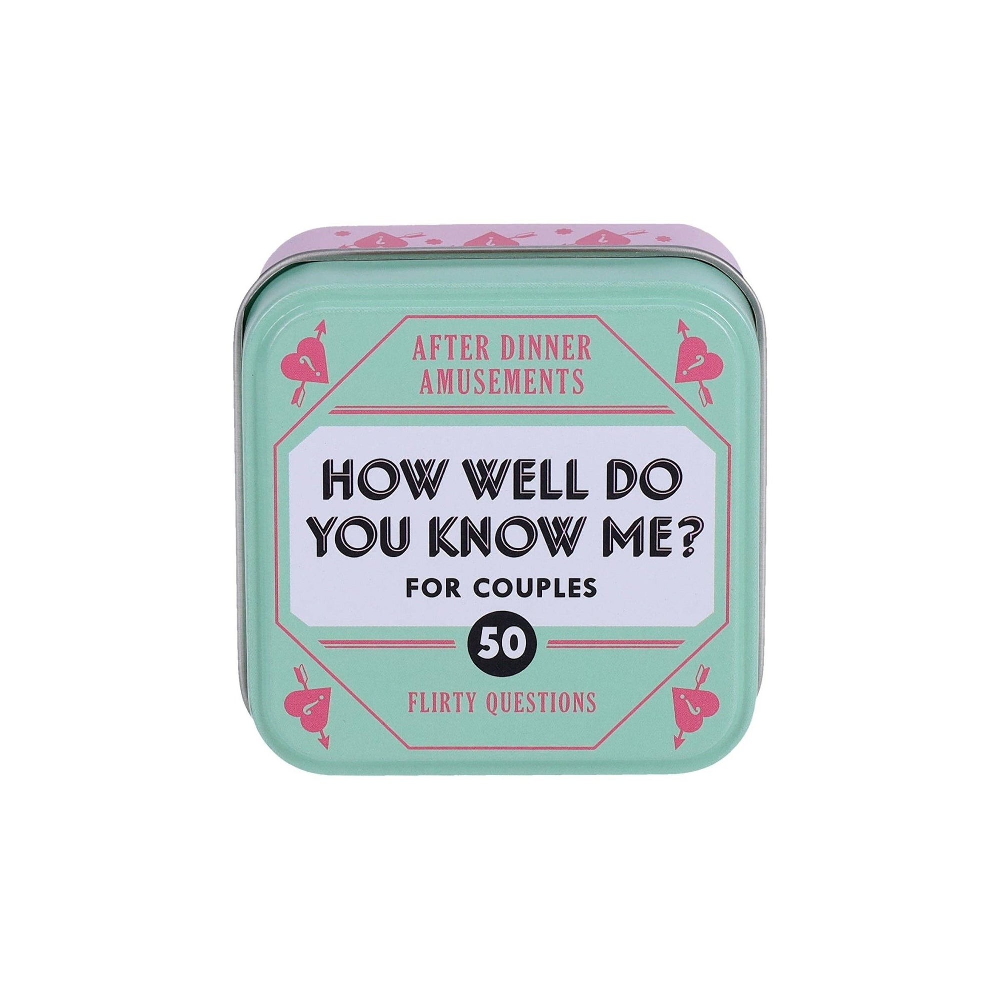 How Well Do You Know Me? Couples Game - Box Turtle