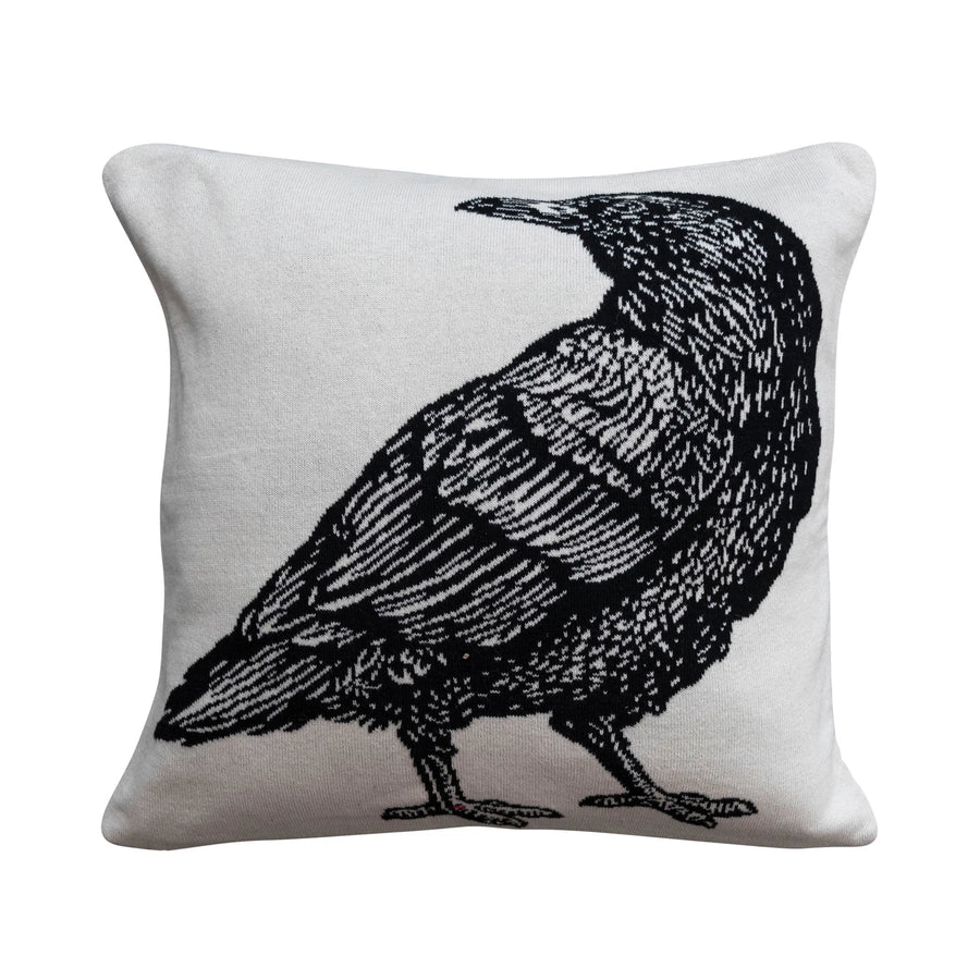 Square Crow Pillow