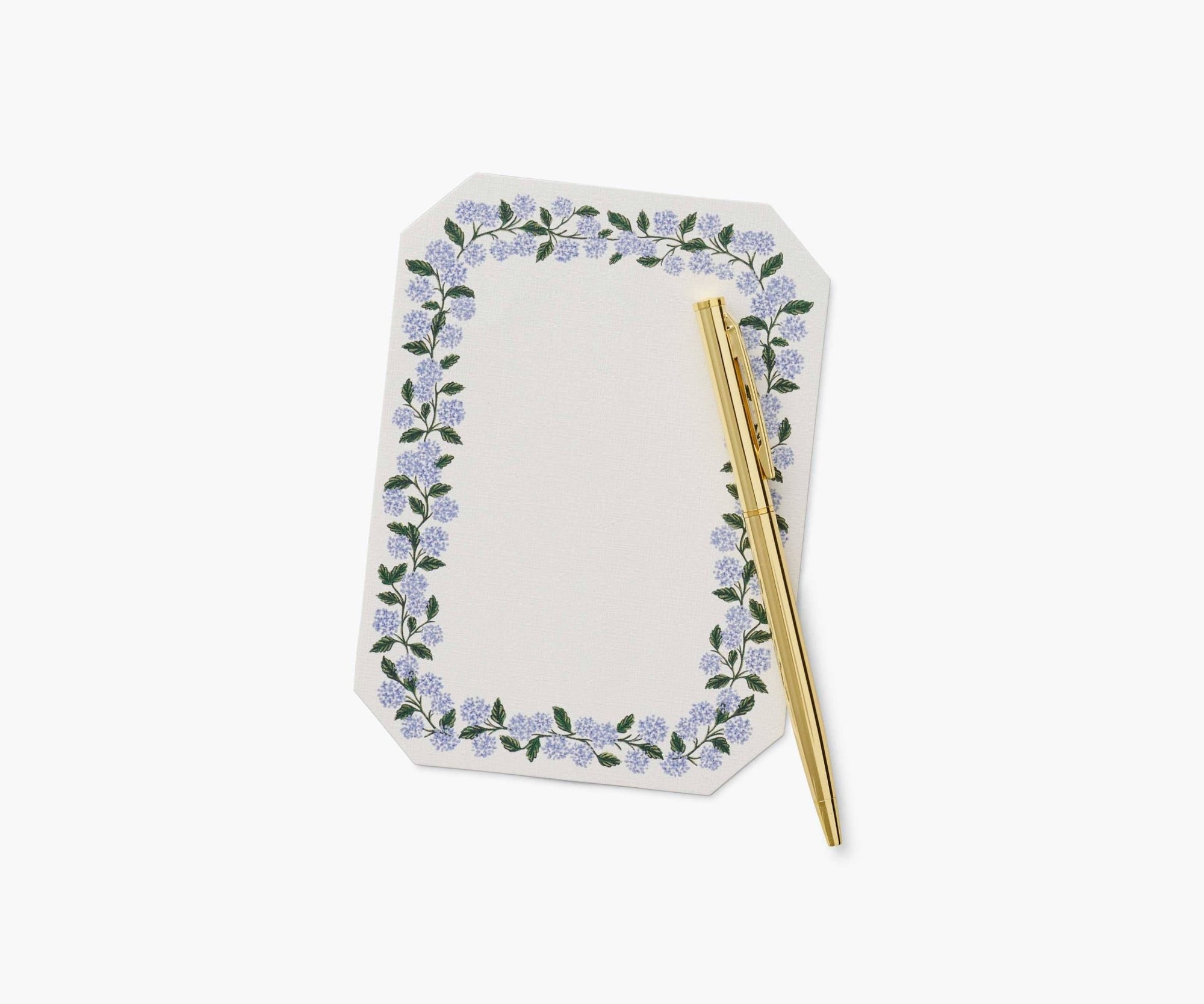 Hydrangea Note Writing Set - Box Turtle