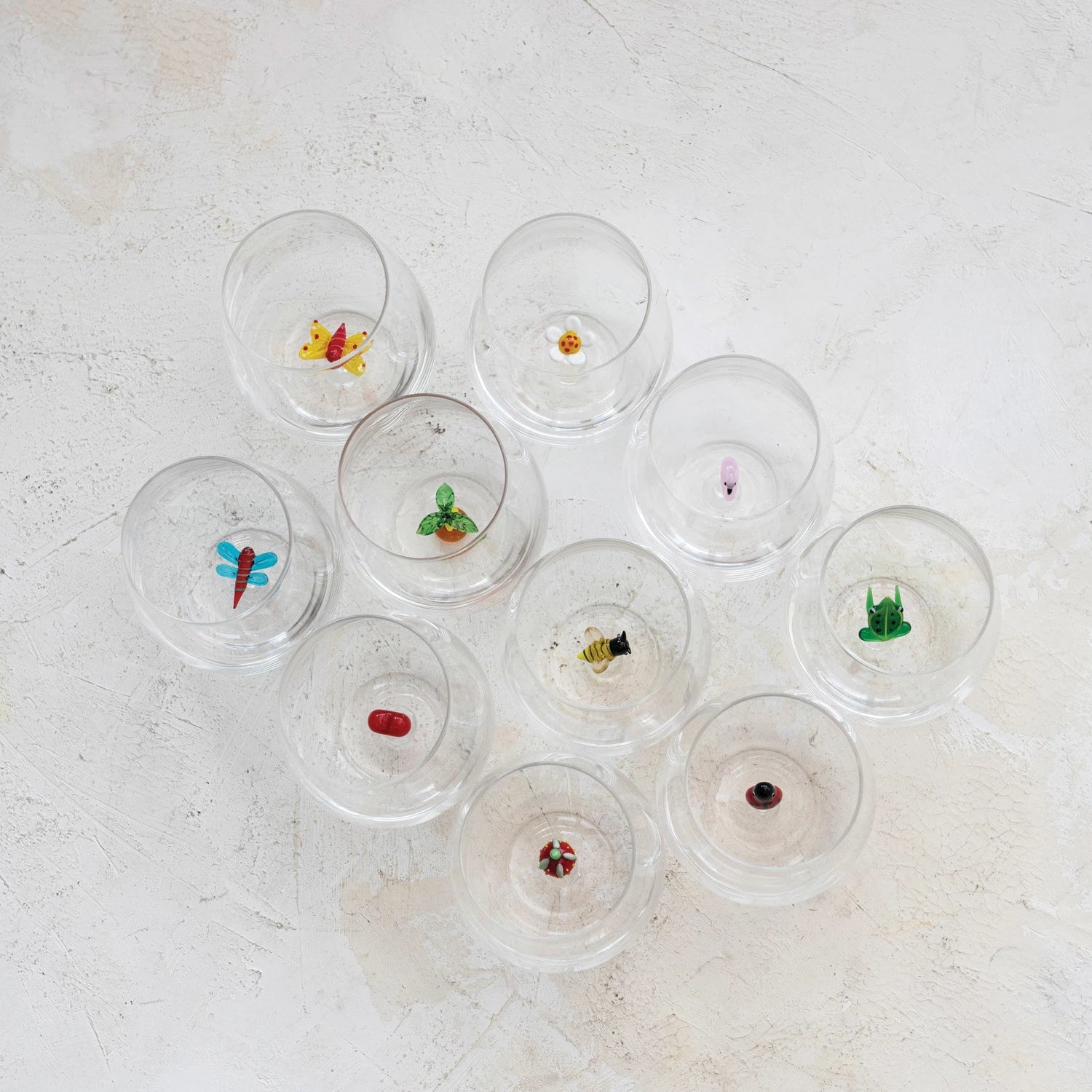 Icon Stemless Wine Glass - Box Turtle