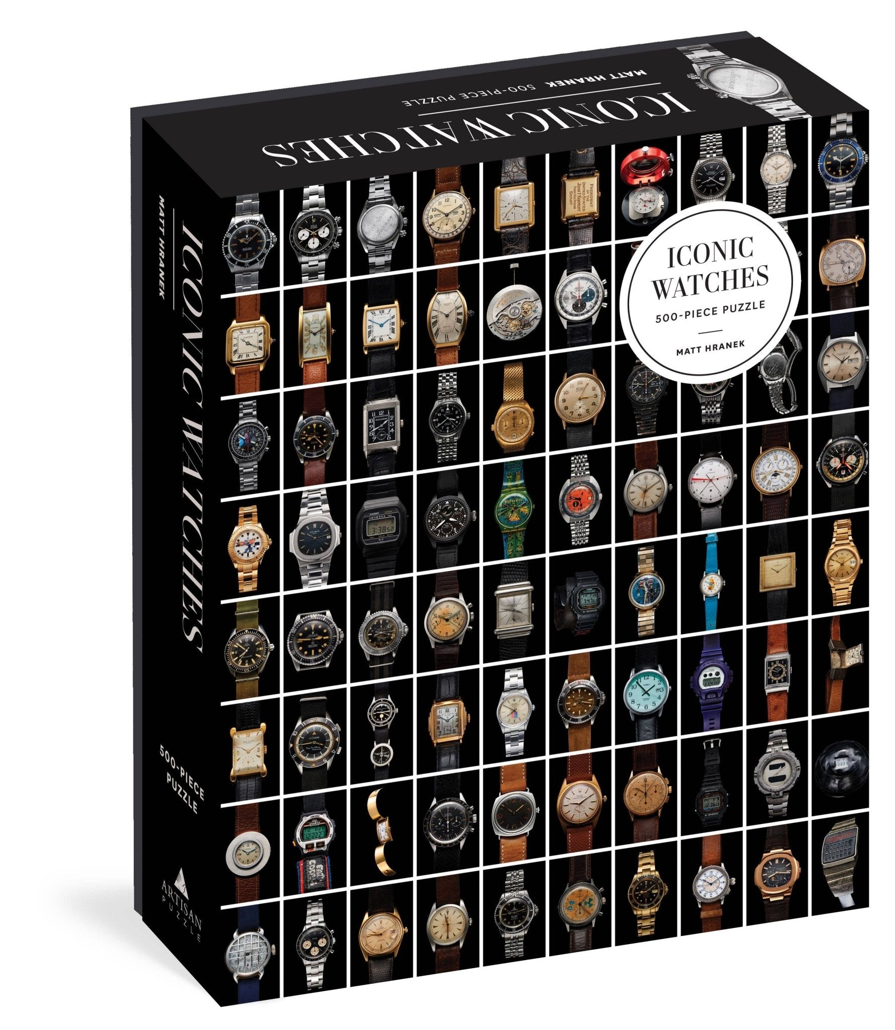 Iconic Watches Puzzle - Box Turtle
