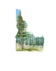 Emily Wood State Tree Watercolor Prints