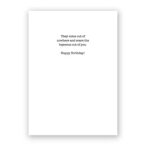 Birthdays Are Like Birds Card