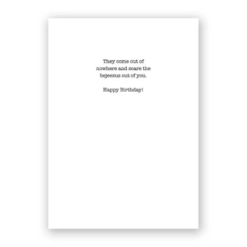 Birthdays Are Like Birds Card