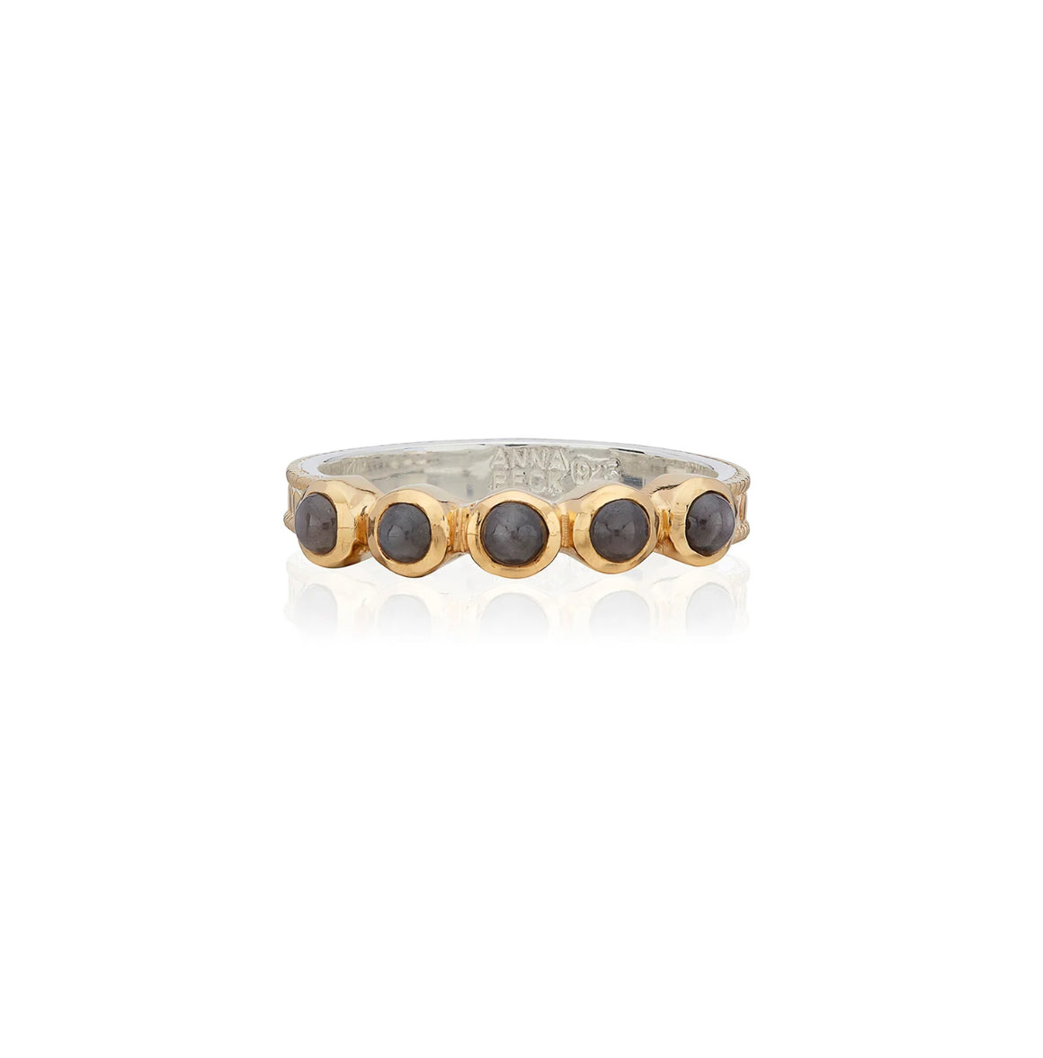 Grey Sapphire Multi Stone Ring