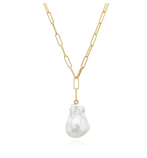 Baroque Pearl Necklace Large