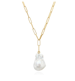 Baroque Pearl Necklace Large