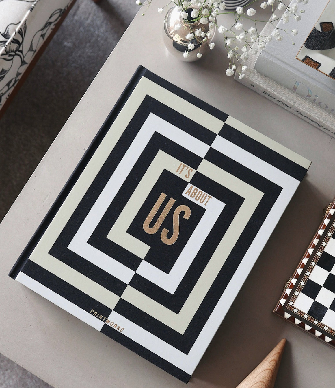 It's About Us Photo Album/Coffee Table Book