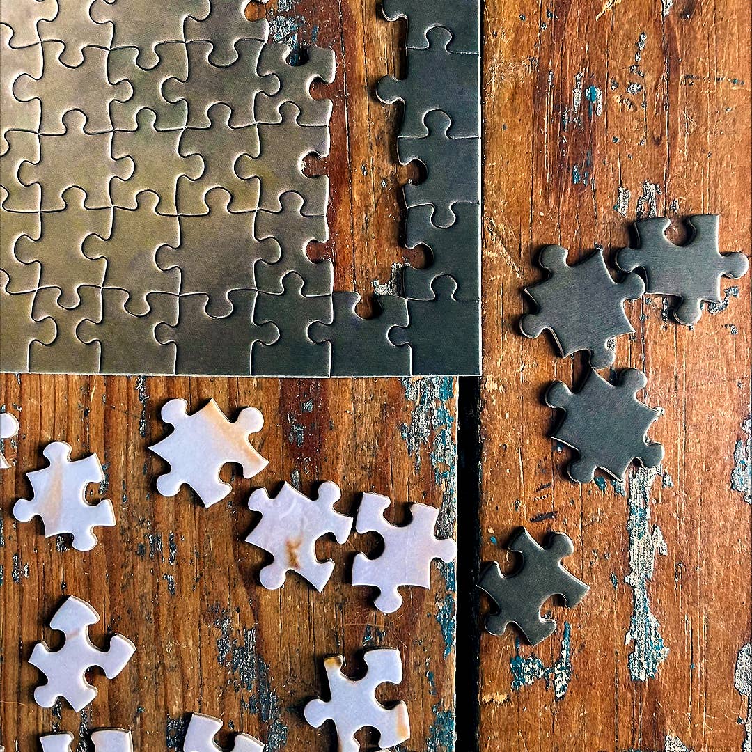 In The Leaf Litter 1000 Piece Puzzle - Box Turtle
