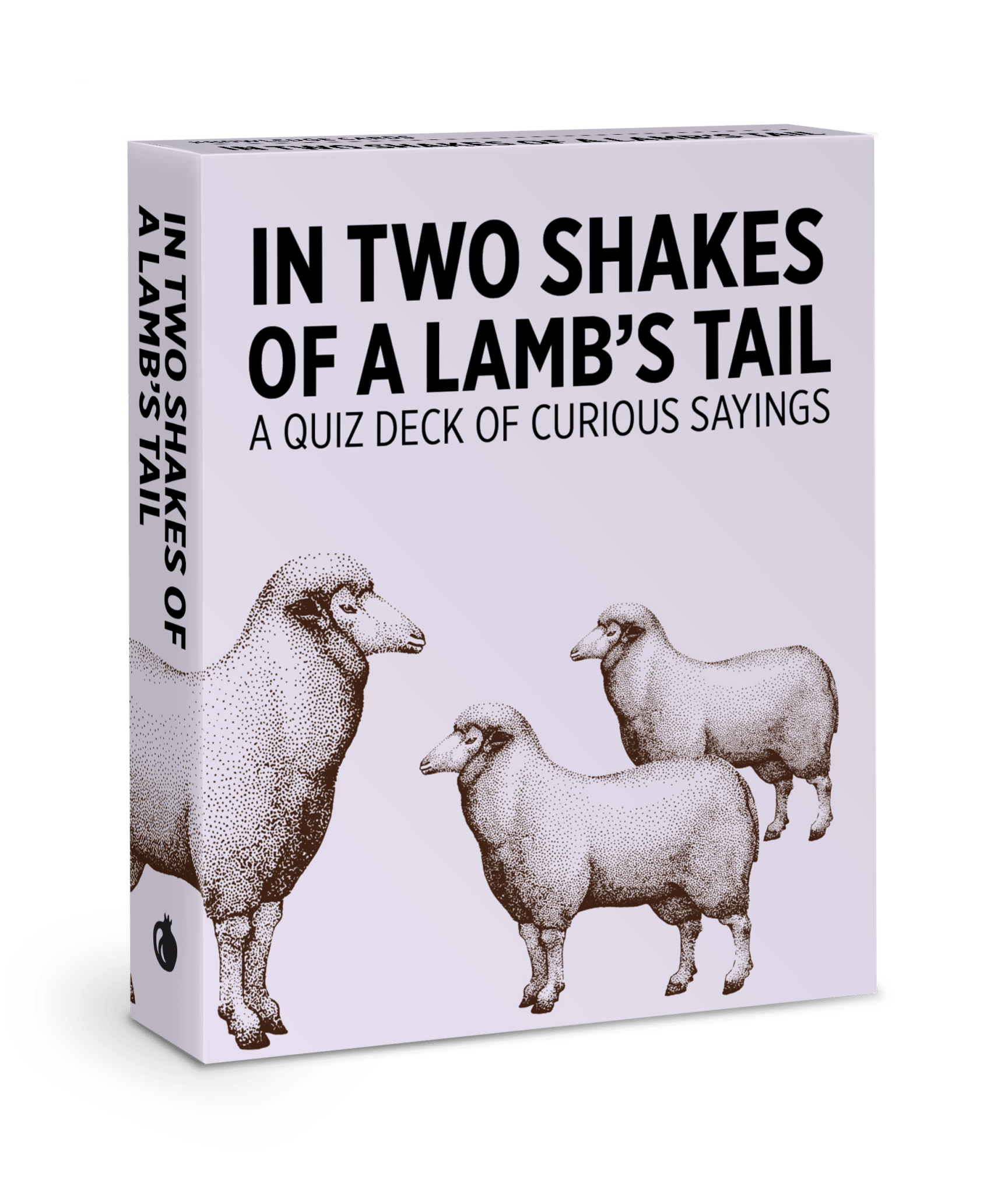 In Two Shakes of a Lamb's Tail Knowledge Card Game - Box Turtle