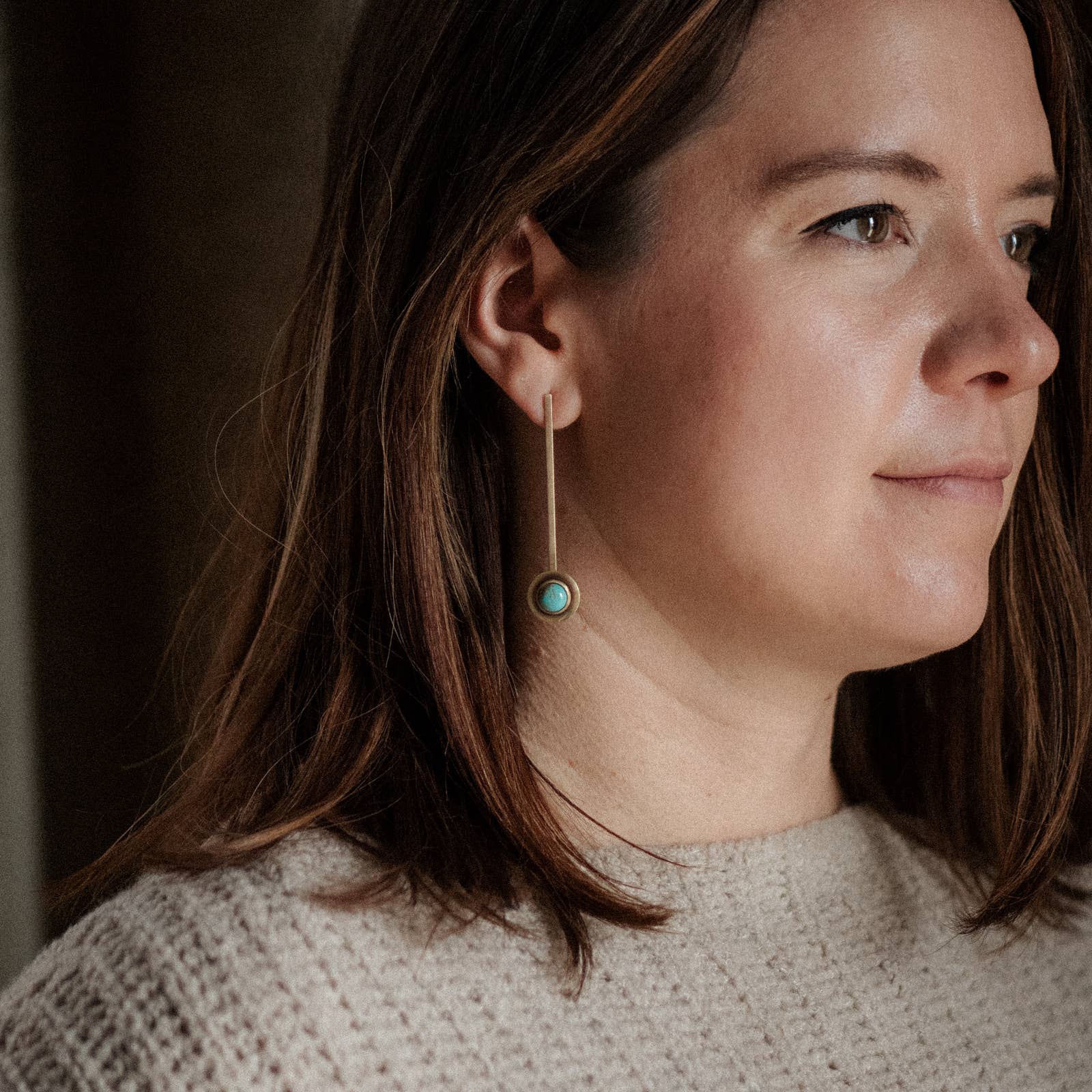 Inca Studs - Box Turtle