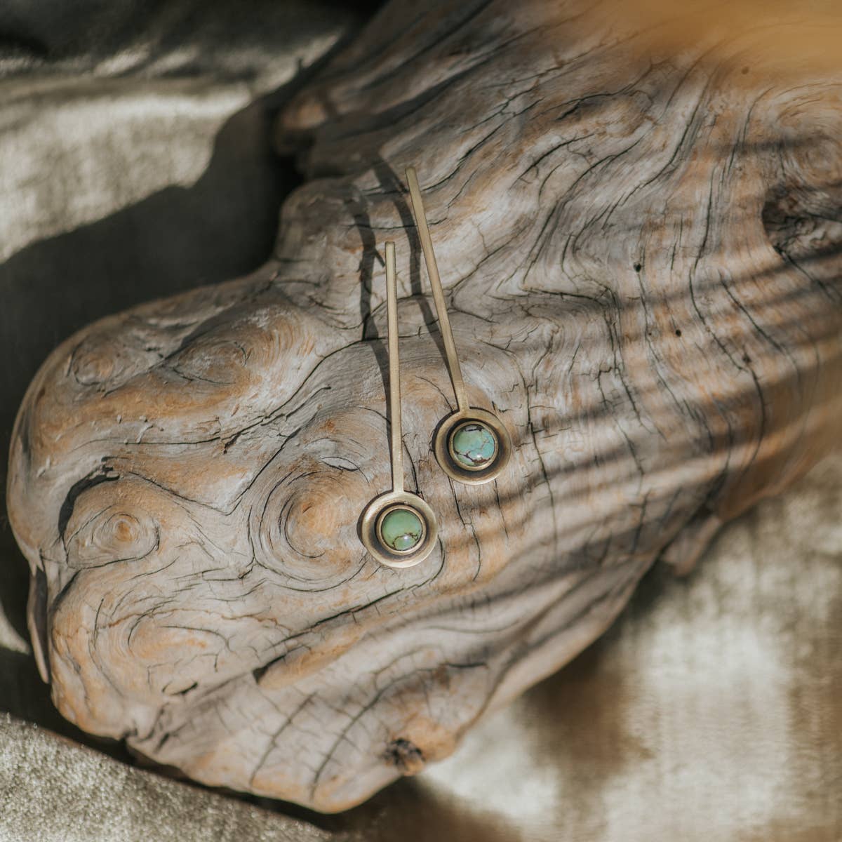 Inca Studs - Box Turtle