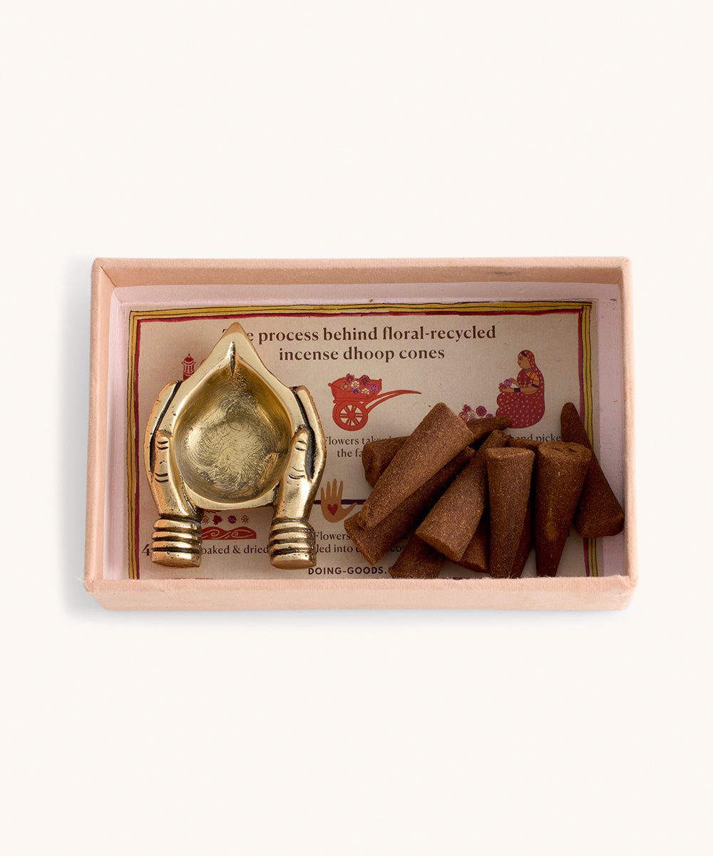 Incense Cones Gift Set - Box Turtle