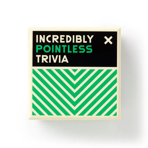 Incredibly Pointless Trivia Card Game