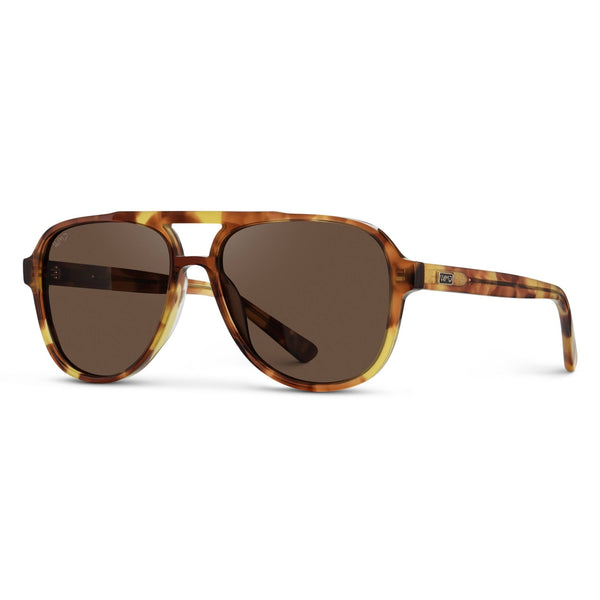 Indie - Aviator Polarized Sunglasses - Box Turtle