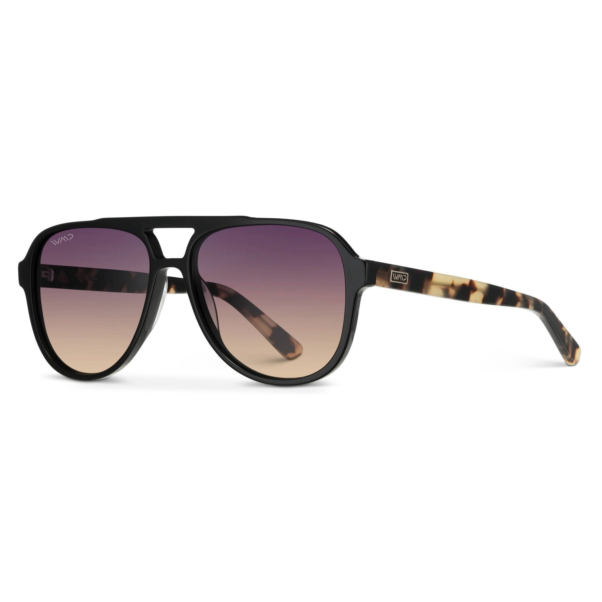 Indie - Aviator Polarized Sunglasses - Box Turtle