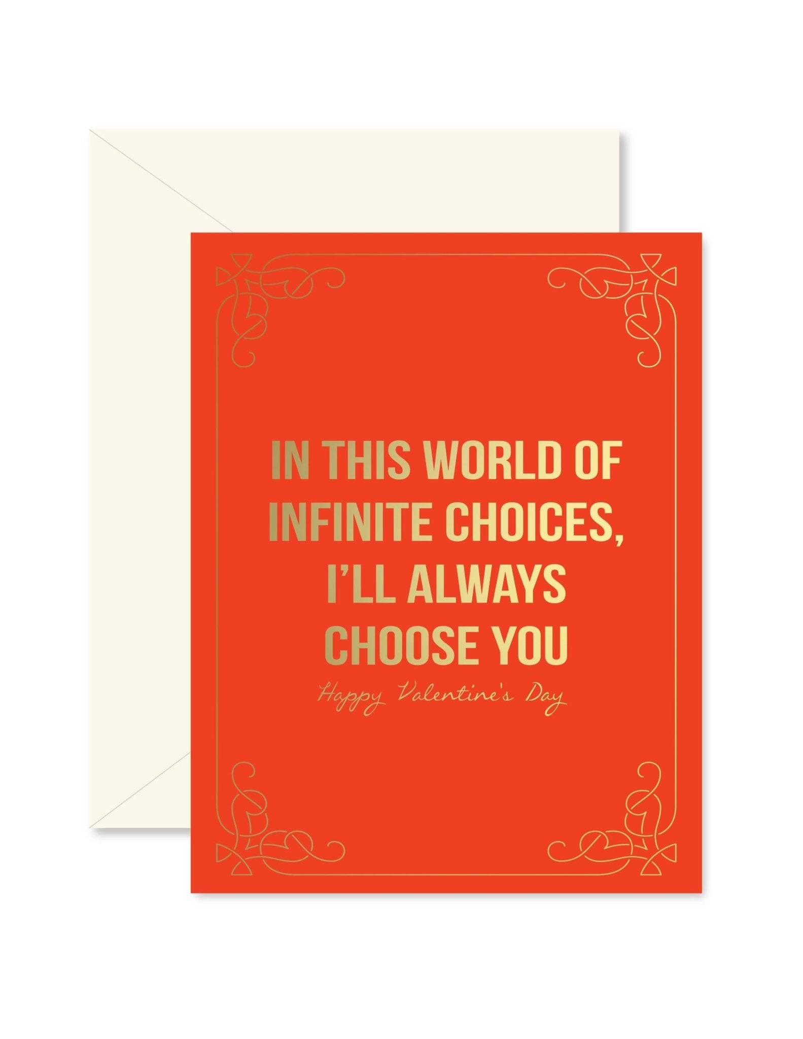 Infinite Choices Valentine Card - Box Turtle