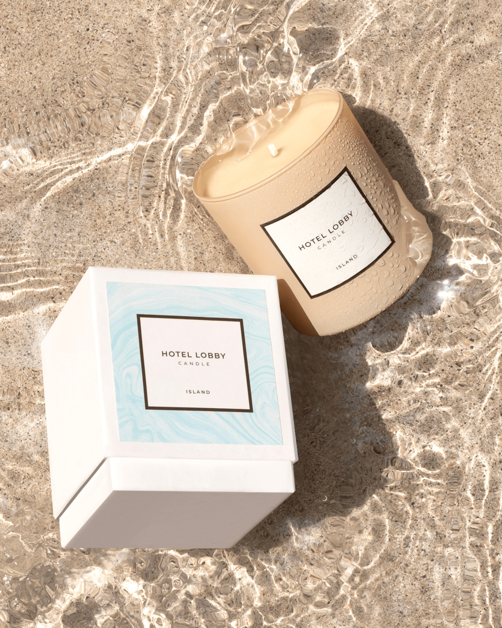 Island Luxury Soy Coconut Candle - Box Turtle