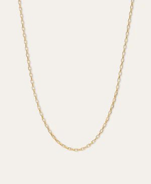 Italian Chain Link Necklace (2mm) - Box Turtle