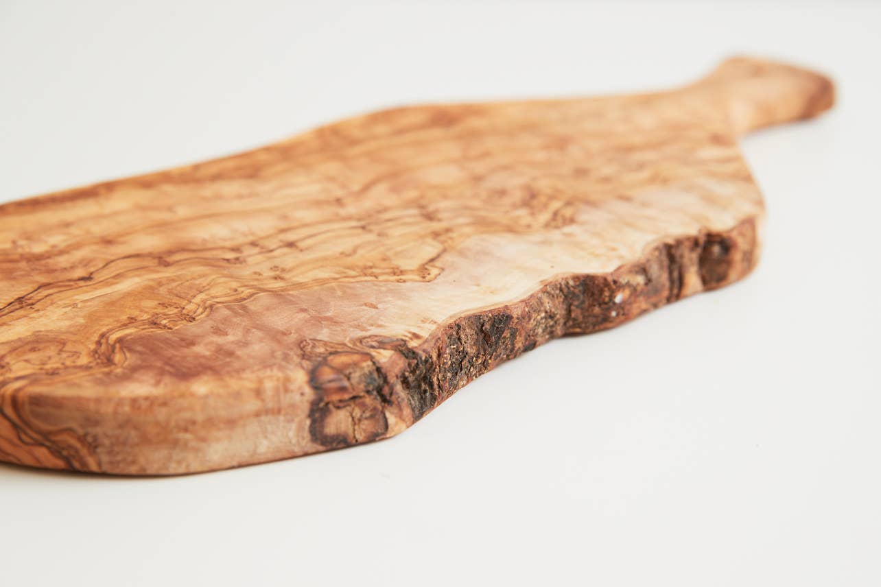 Italian Olivewood Charcuterie and Cheese Paddle Board - Box Turtle