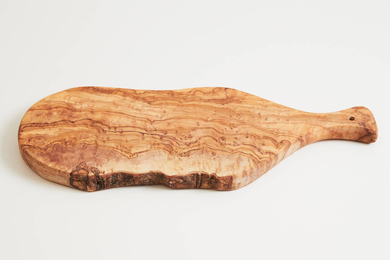 Italian Olivewood Charcuterie and Cheese Paddle Board - Box Turtle