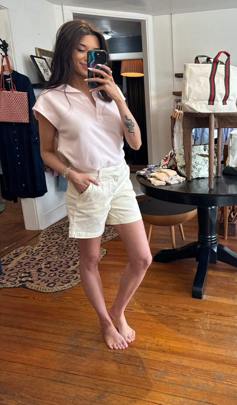 Ivory Hampton Shorts - Box Turtle