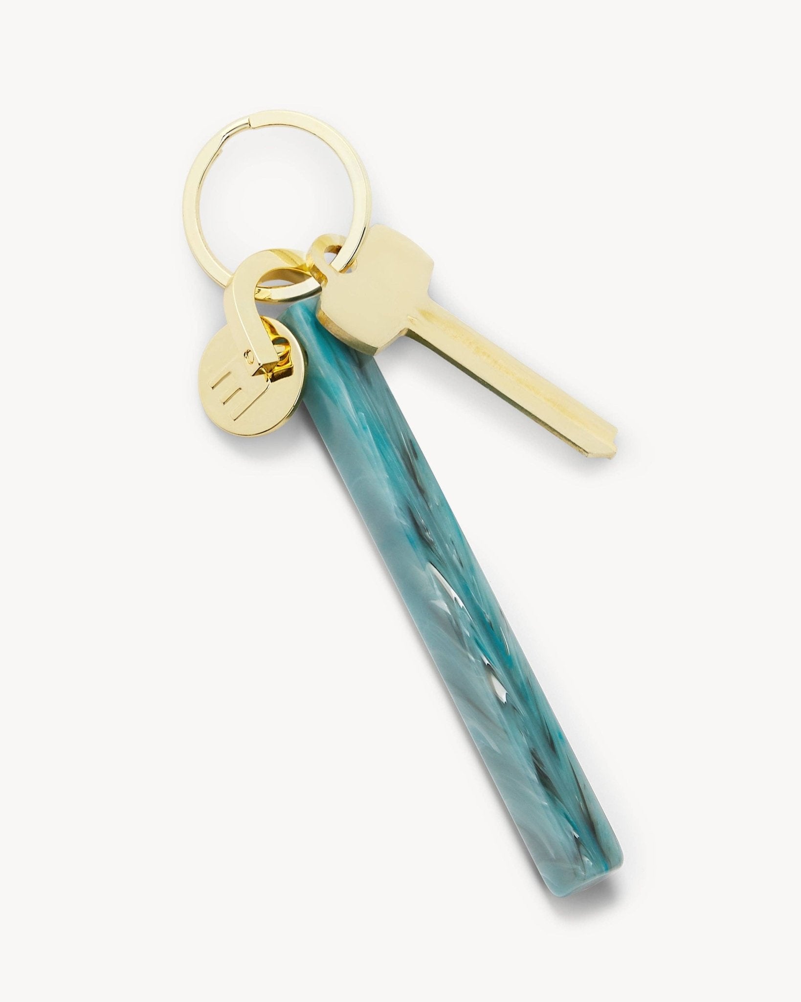 Jadeite Bar Keychain - Box Turtle