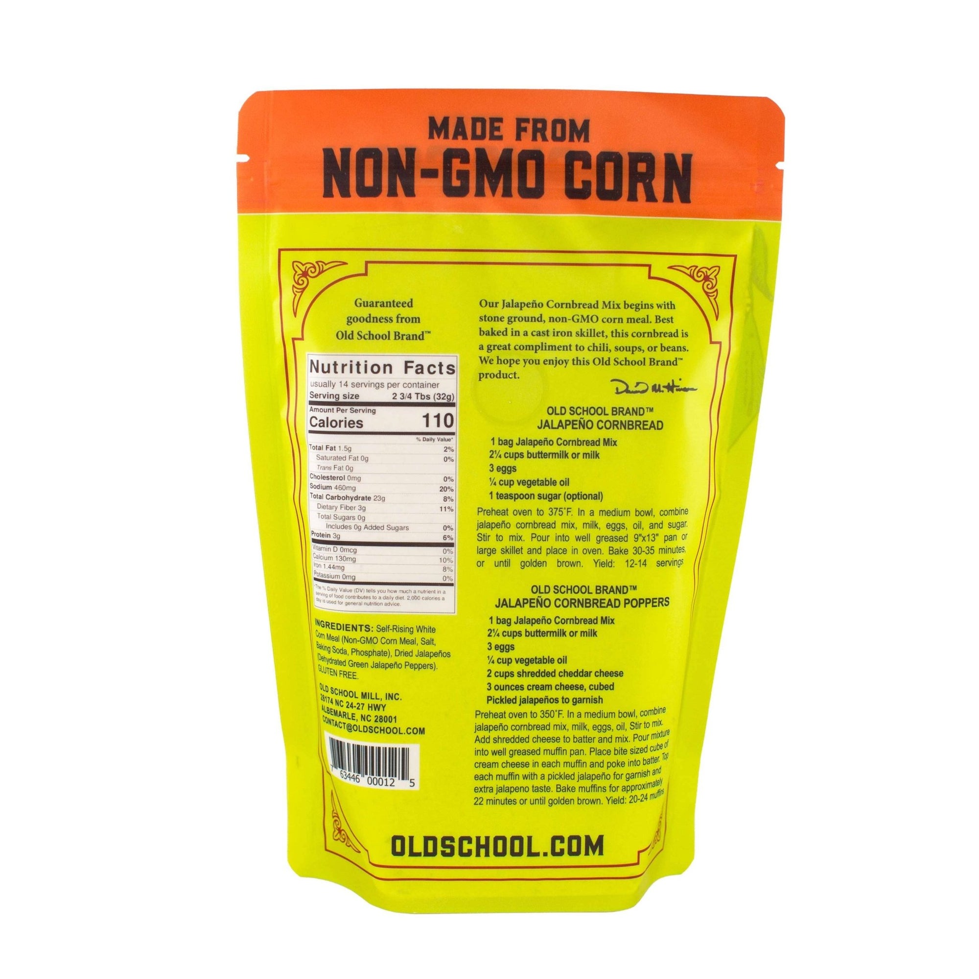 Jalapeno Cornbread Mix - Box Turtle